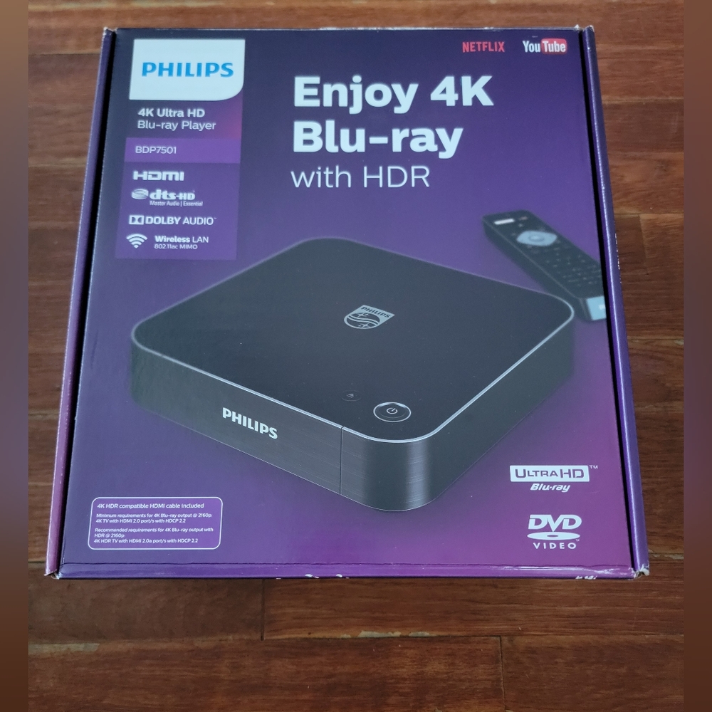 Philips 4k Ultra Hd Blu-ray Player